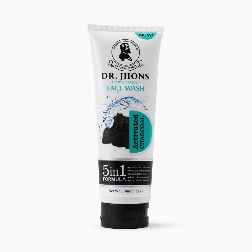 Activated Charcoal Face Wash 5 in 1 Formula