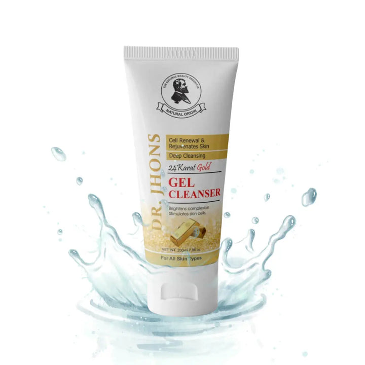24k Gold Gel Cleanser Dr Jhons Cosmetics