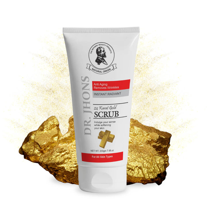 24K GOLD SCRUB Dr. Jhons
