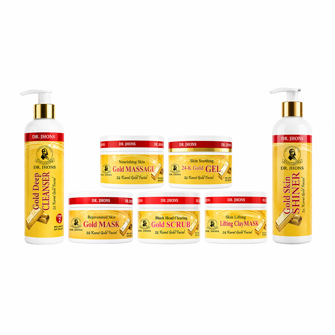 24K Gold Facial Kit 300 gm (Jar)