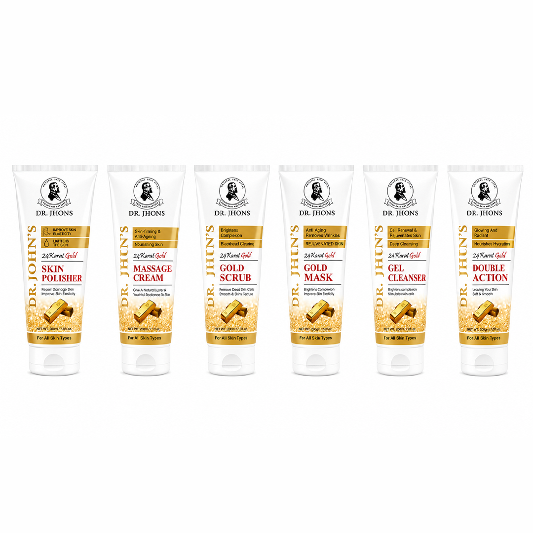 24K Gold Facial Kit 200 gm (Tube)