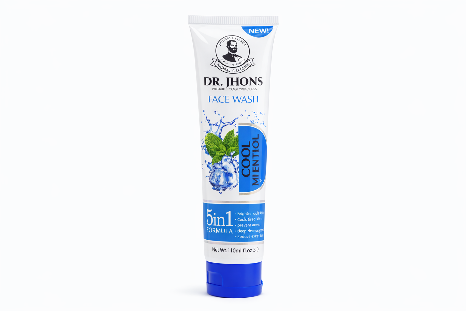 Cool Menthol Face Wash 5 in 1 Formula