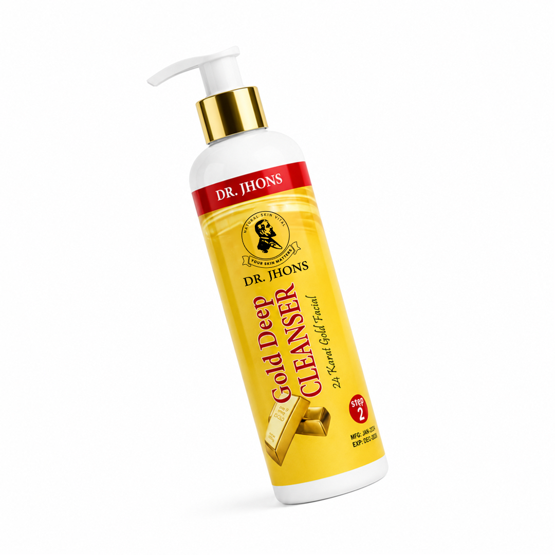24K Gold Deep Cleanser 300g Pump
