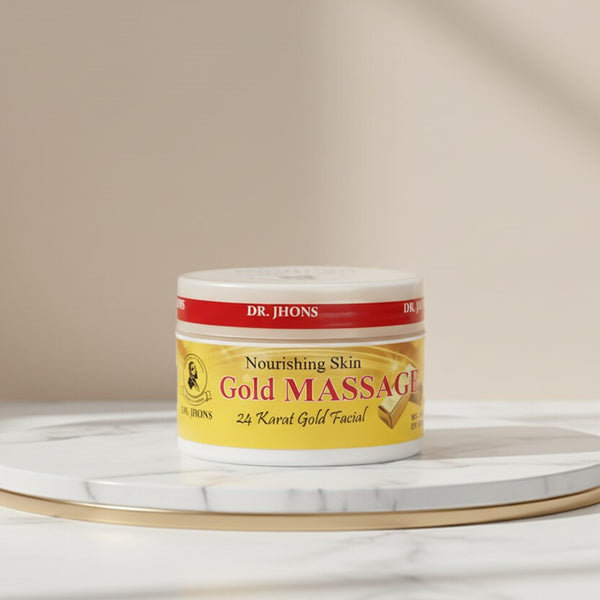 24K GOLD MASSAGE CREAM JAR