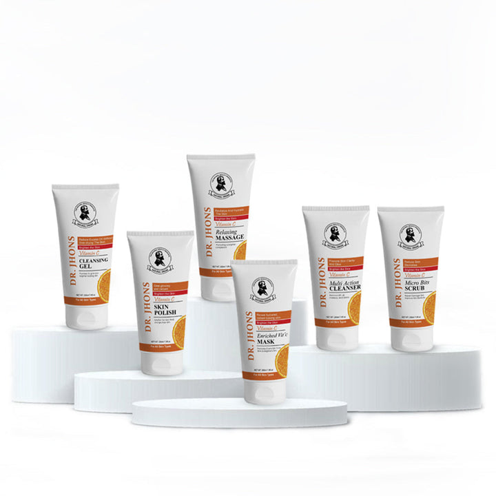 VITAMIN C FACIAL TUBE SET Dr Jhons Cosmetics